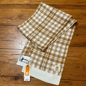 Timberland Scarf New With Tags Winter Cozy Comfy Plaid